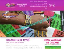 Tablet Screenshot of impresosenserigrafia.com.mx